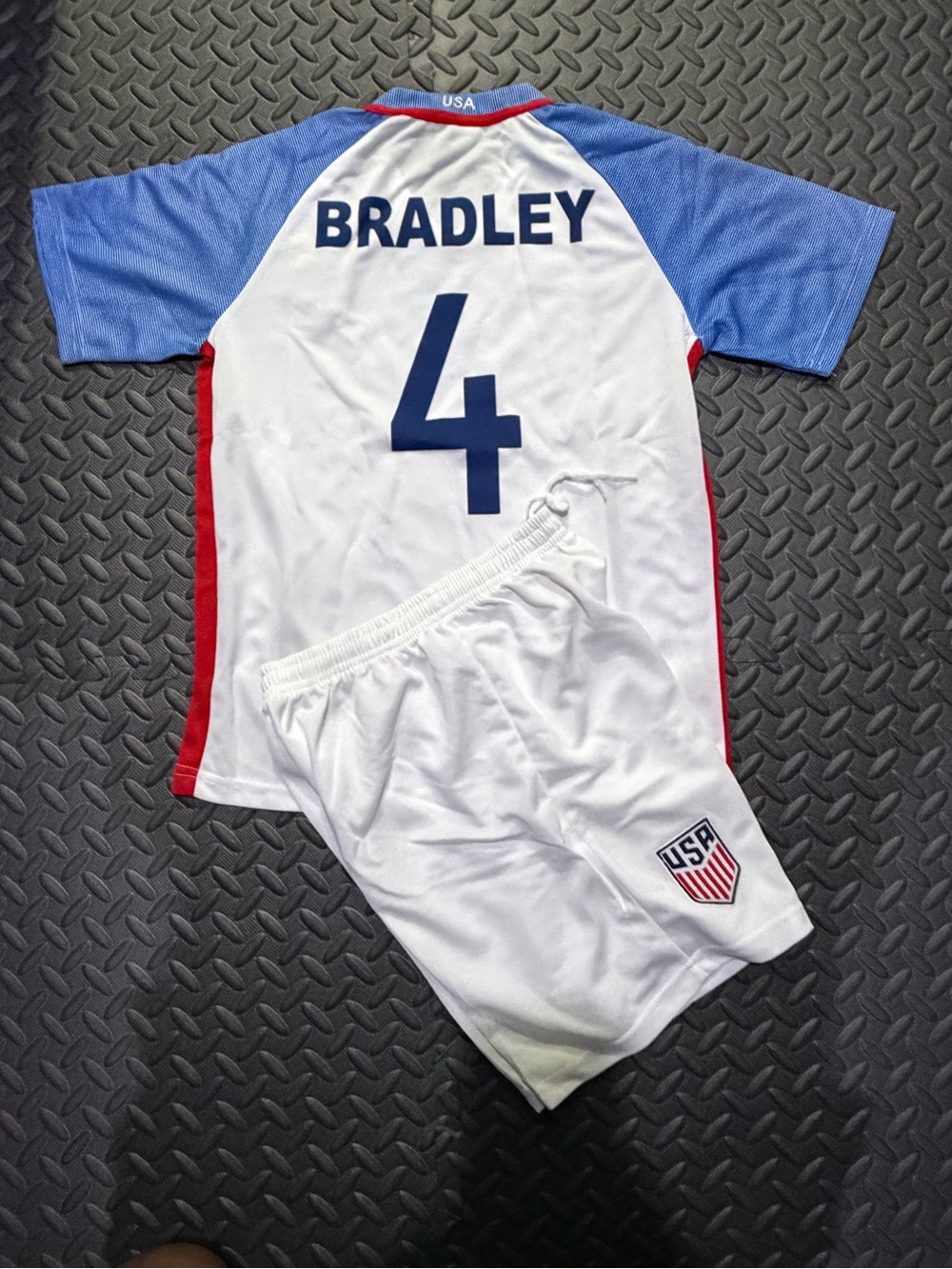 USA Soccer kids jerseys Bradley Size 14